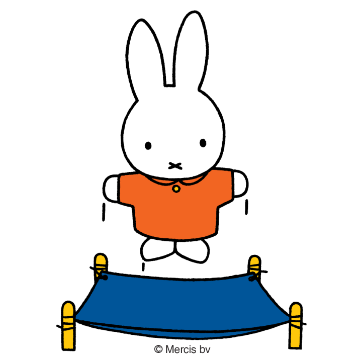 nijntje trampoline met mercis